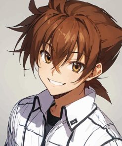 Issei Hyoudou Anime Character Paint By Number