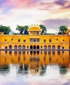 Jal Mahal Jaipur Paint By Numbers