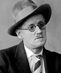 Monochrome James Joyce Paint By Number