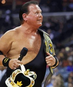 Jerry Lawler Wrestler Paint By Number