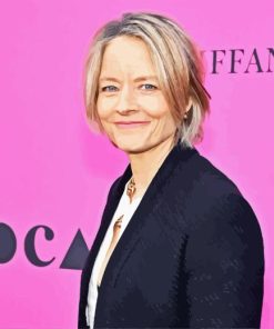 Jodie Foster Actress Paint By Number