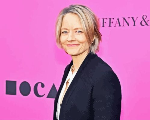 Jodie Foster Actress Paint By Number