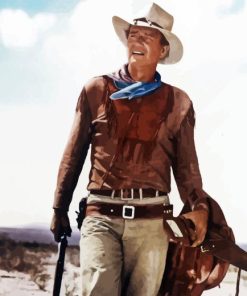 John Wayne Hondo Paint By Number