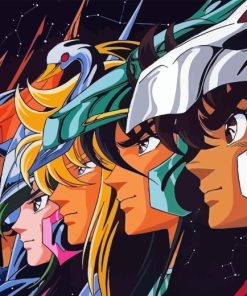 Saint Seiya Knights Of The Zodiac Paint By Numbers