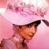 Lady In A Pink Hat Paint By Numbers