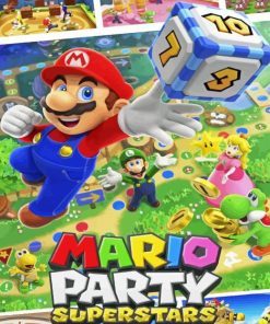 Mario Party Poster Paint By Number