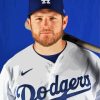 Max Muncy Baseballer Paint By Numbers