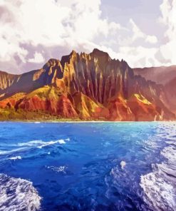 Napali Coast State Park Paint By Number