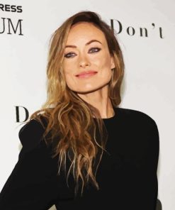 The American Actress Olivia Wilde Paint By Number