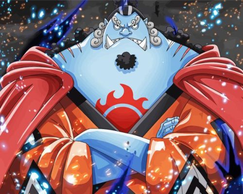 One Piece Jinbe Character Paint By Numbers