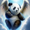 Panda Angel Animal Paint By Numbers