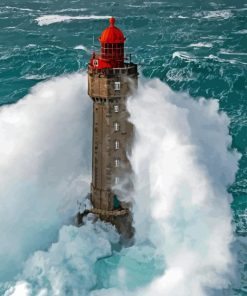 Phare De La Jument Paint By Number