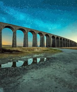 Ribblehead Viaduct Bridge Paint By Numbers