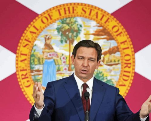 Ron Desantis Paint By Numbers