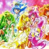 Smile Precure Anime Girls Paint By Numbers