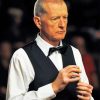 Steve Davis Snooker Player Paint By Numbers