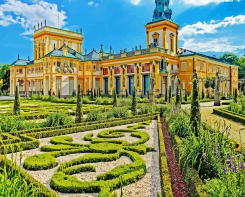 Wilanow Castle Paint By Numbers