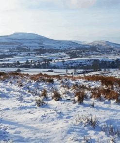 Winter In Hawes Paint By Numbers