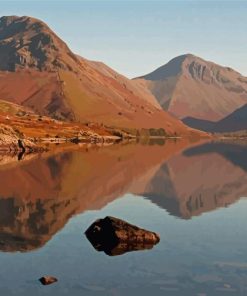 Wast Water Yewbarrow Fell Lake Paint By Numbers