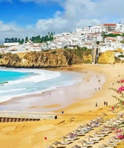 Albufeira Beach Paint By Numbers