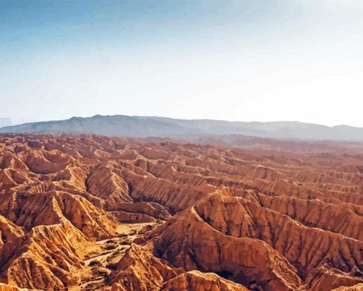 Anza Borrego Desert Park Paint By Numbers