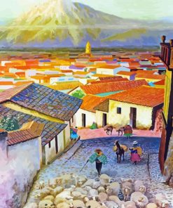 Arequipa Peru Paint By Numbers