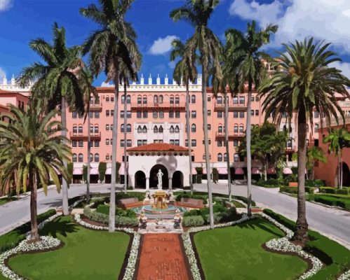 Boca Raton Paint By Numbers