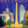 Buffalo New York Poster Paint By Numbers