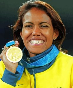 Cathy Freeman Paint By Number