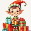 Christmas Dwarf Paint By Numbers