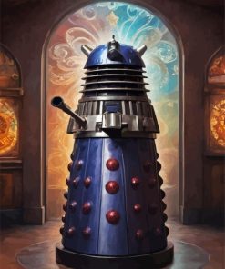 Dr Who Dalek Paint By Numbers