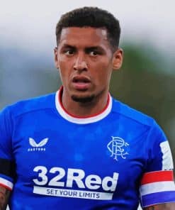 James Tavernier Player Paint By Numbers