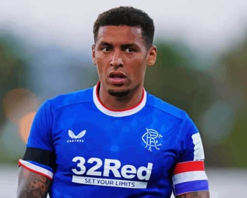 James Tavernier Player Paint By Numbers