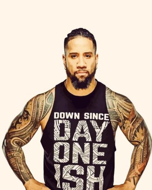 Jey Uso Paint By Numbers