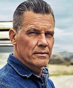 Josh Brolin Actor Paint By Numbers