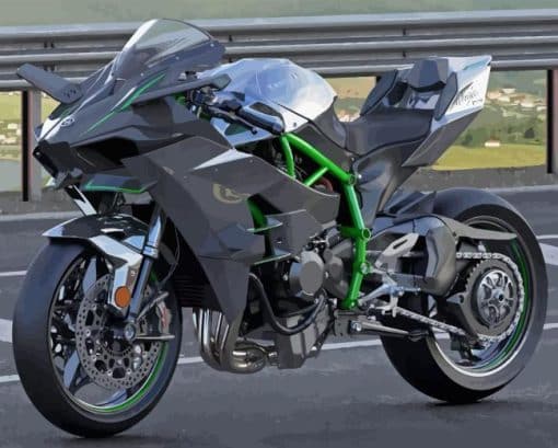 Kawasaki H2r Paint By Number