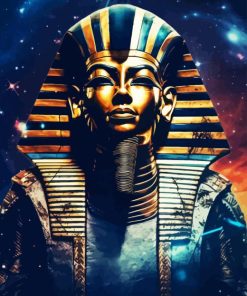 King Tut Pharaoh Paint By Numbers