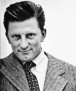 Monochrome Kirk Douglas Paint By Numbers