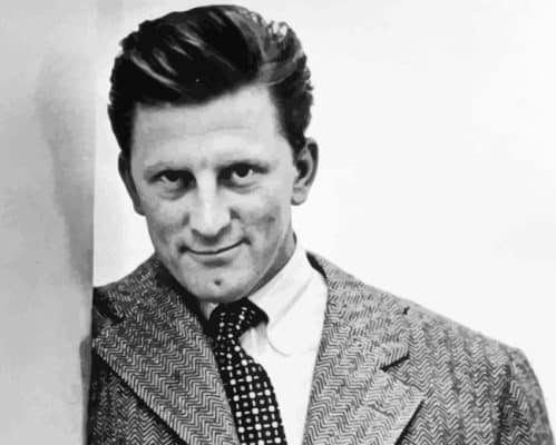 Monochrome Kirk Douglas Paint By Numbers