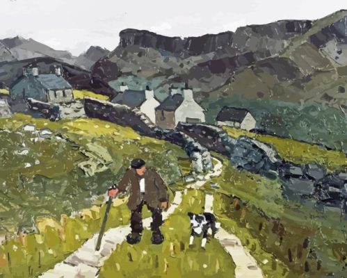 Kyffin Williams Paint By Numbers