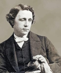 Black And White Lewis Carroll Paint By Number