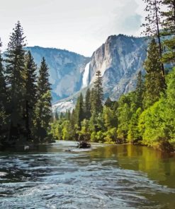 Merced River Paint By Number