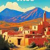 Mexico Taos Poster Paint By Number