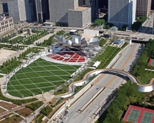 Millennium Park Paint By Numbers