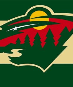 Minnesota Wild Logo Paint By Numbers