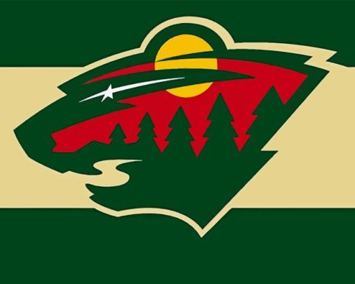 Minnesota Wild Logo Paint By Numbers