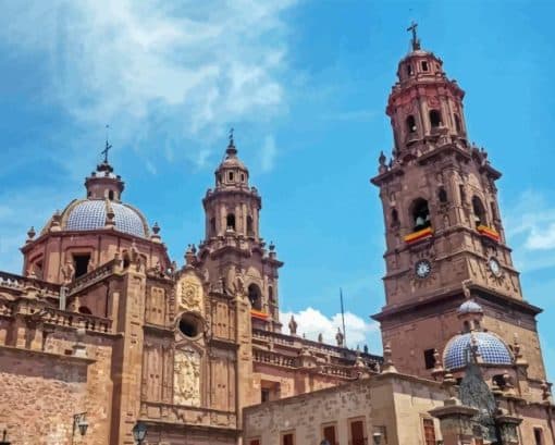 Morelia Michoacan Paint By Numbers