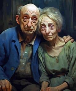 Old Couple Paint By Numbers