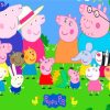 Peppa Pig Characters Paint By Number