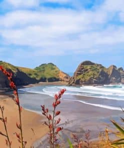 Piha Seascape Paint By Number